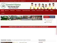 Tablet Screenshot of gyanasthali.org